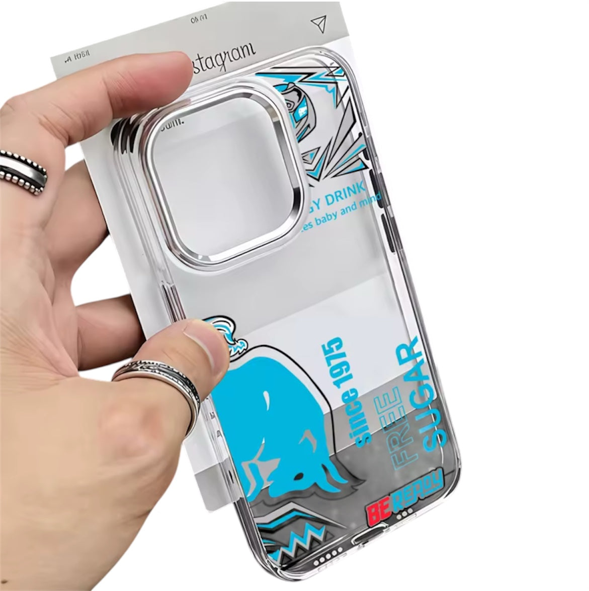 Transparent bleu ciel